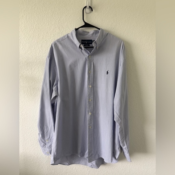 Ralph Lauren Men's Light Blue Button Down Shirt - Picture 1 of 6